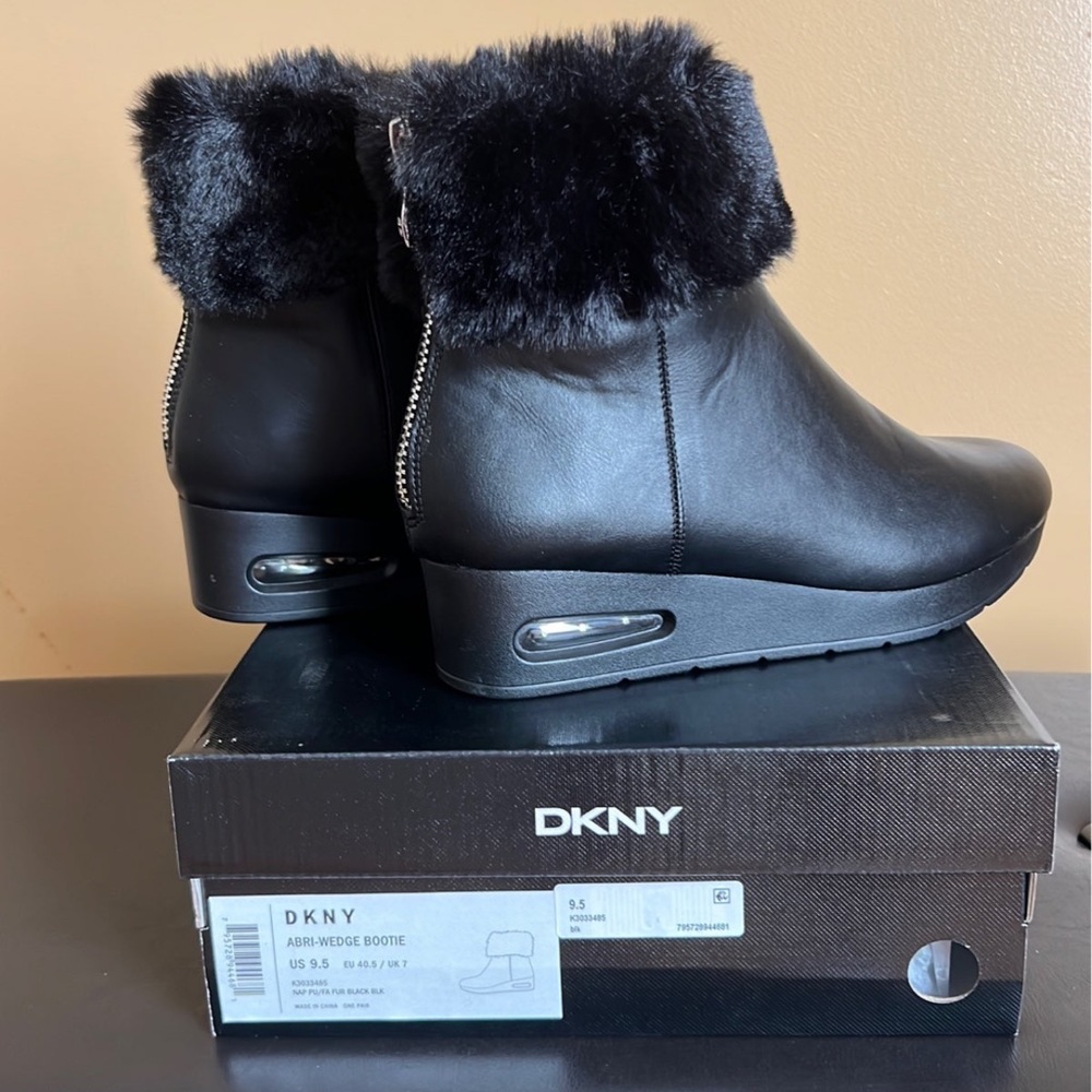 Black DKNY - DKNY ABRI-Wedge Bootie